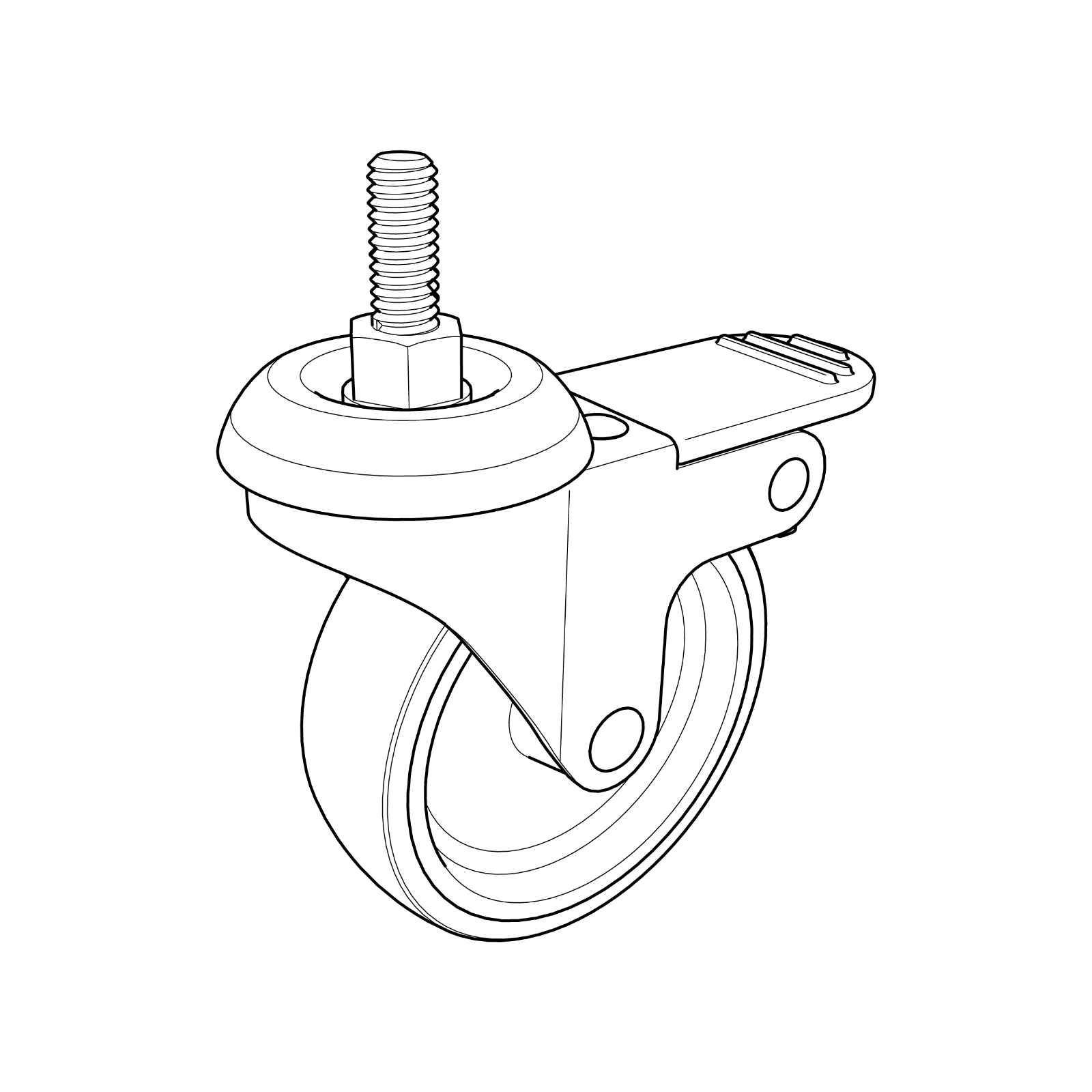 Dome Stand Wheels Set